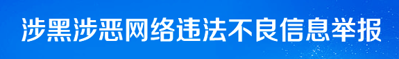 涉黑涉恶网络违法不良信息举报